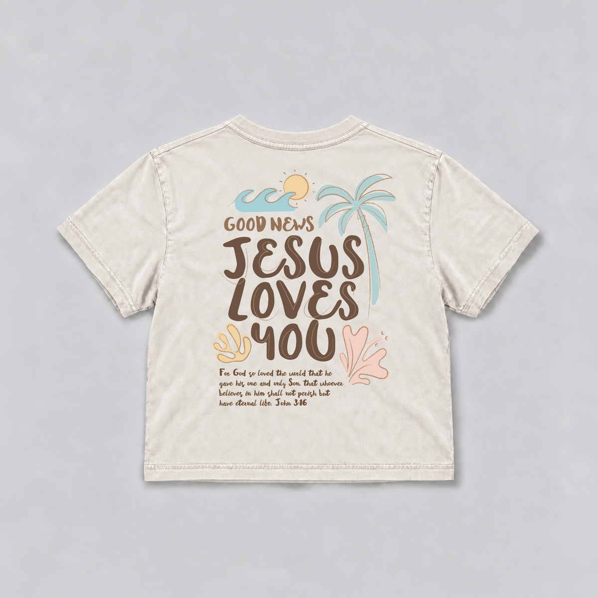 Baby Look Jesus Loves