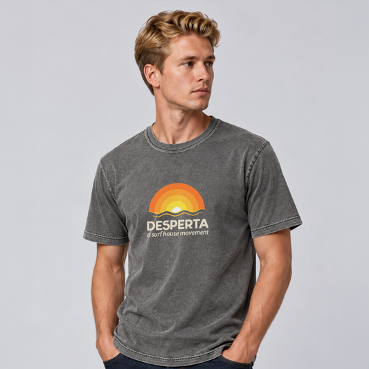 Camiseta Desperta Chumbo