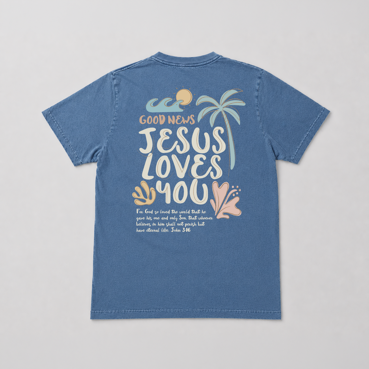 Camiseta Jesus Loves Petróleo